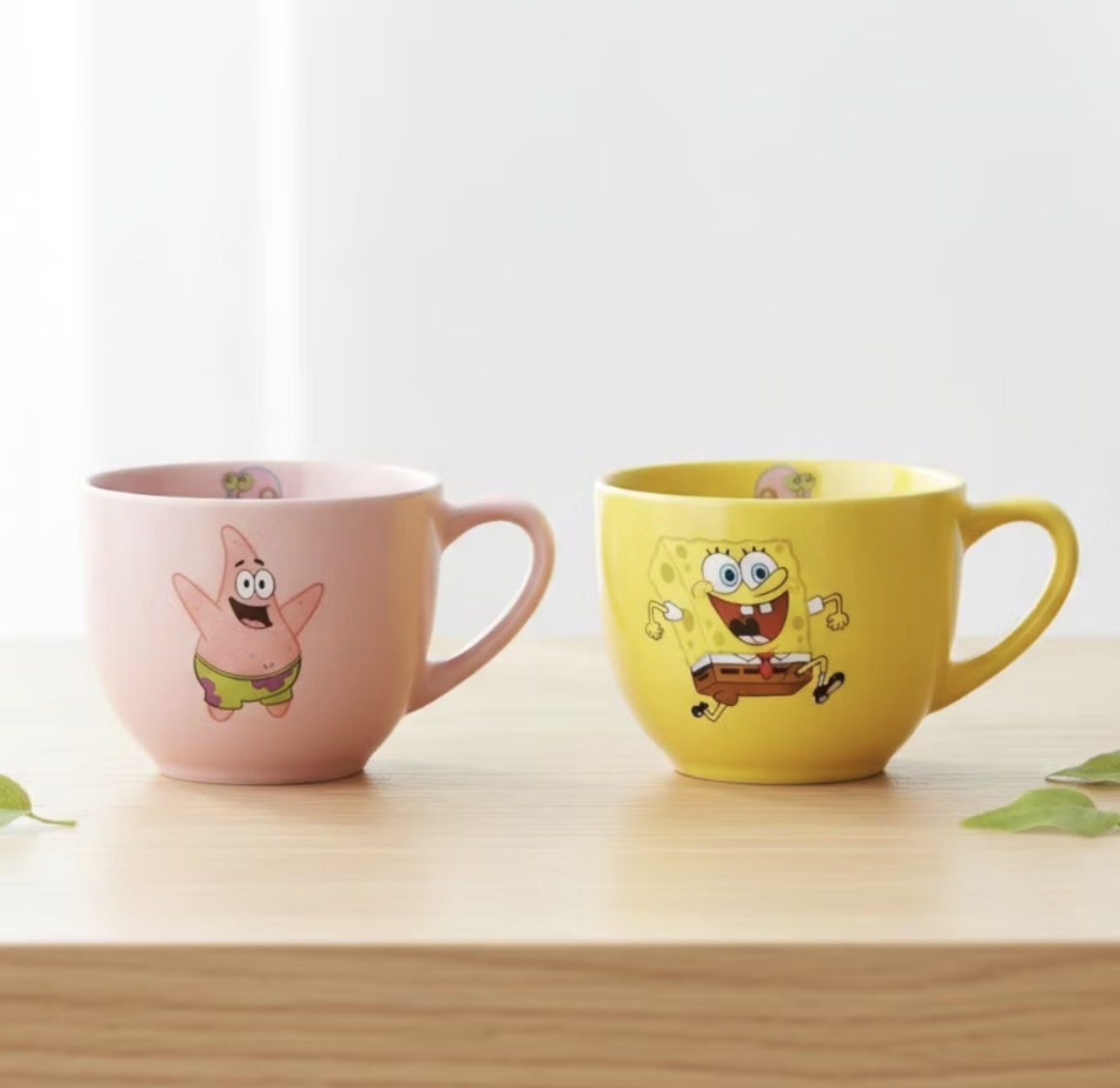 Kit Caneca Bob Esponja + Patrick (Porcelana 170ml) 1